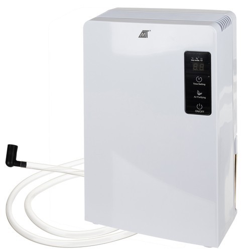 Dezumidificator 2 in 1, afisaj LCD, higrostat, termometru, functie curatare si dezghetare automata, oprire automata - imagine 11